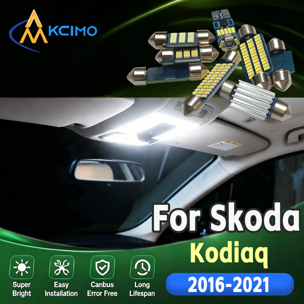 For Skoda Kodiaq 2016-2021 Vehicle Specific Canbus LED Interior Reading Map Light Bulbs Long Lifespan Indoor Lamp Accessories
For Skoda Kodiaq 2016-2021 Vehicle Specific Canbus LED Interior Reading Map Light Bulbs Long Lifespan Indoor Lamp Accessories