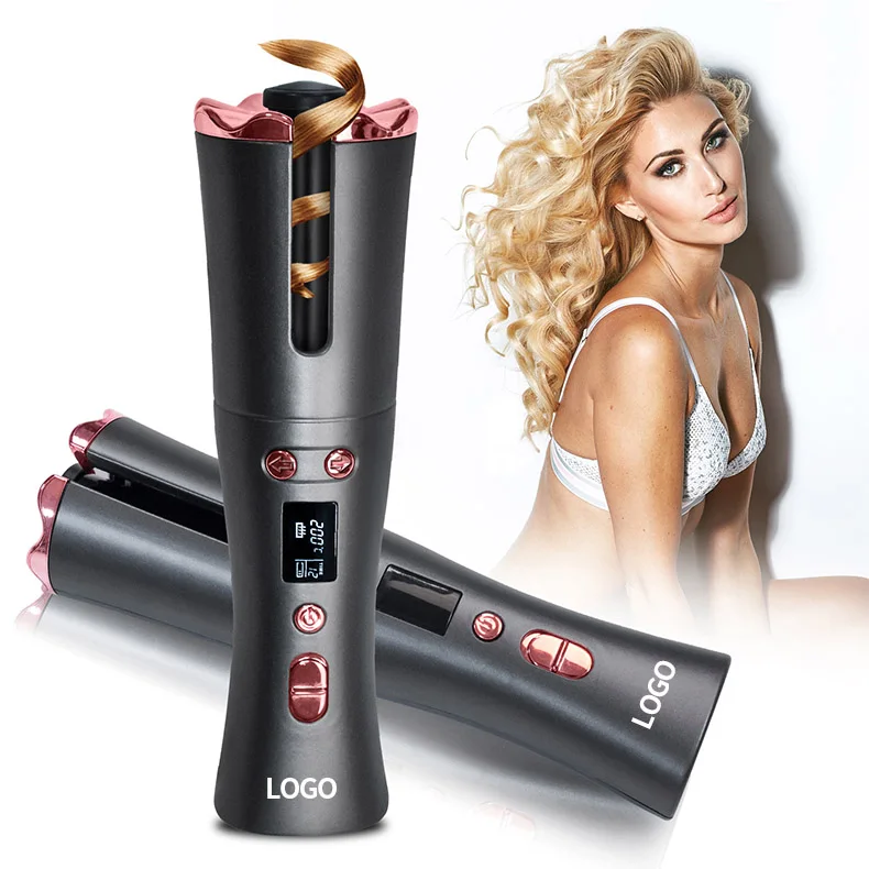 Auto Rotating Curling Iron Rechargeable Cordless Automatic Curler Professional Curl Iron 360 Hair Curler
Auto Rotating Curling Iron Rechargeable Cordless Automatic Curler Professional Curl Iron 360 Hair Curler