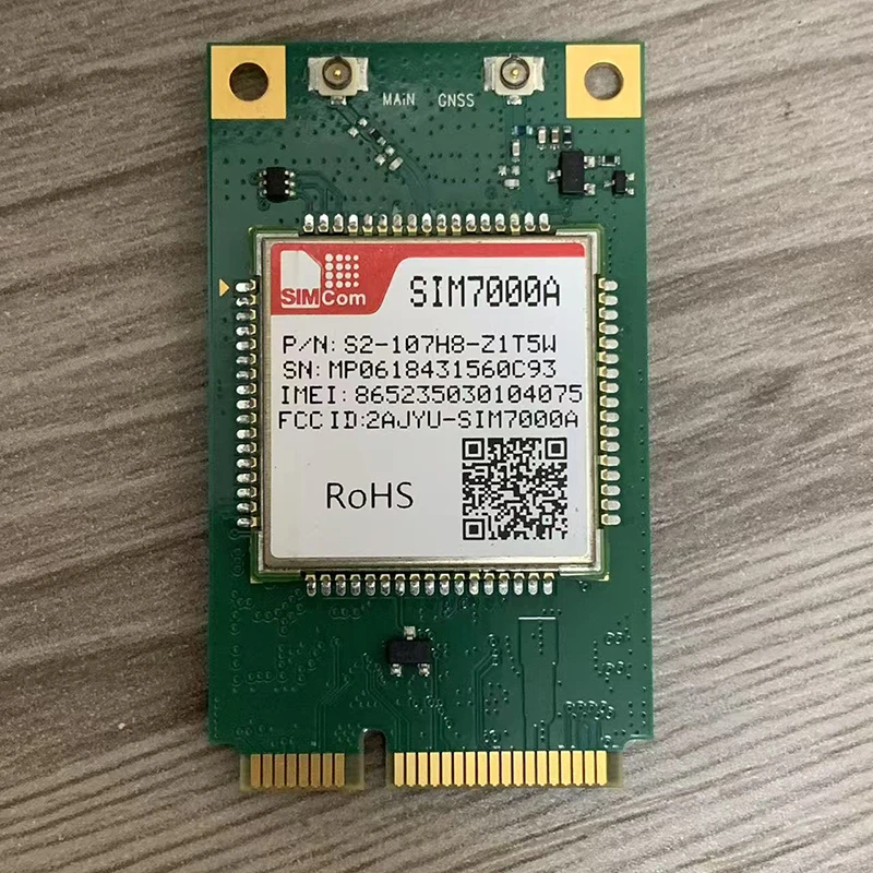 НОВЫЙ модуль SIMCOM SIM7000A LTE MINI PCIE B2/B4/B12/B13 LTE CAT-M1 (eMTC) GNSS-приемник GPS ГЛОНАСС соревновательный с SIM900 SIM800
НОВЫЙ модуль SIMCOM SIM7000A LTE MINI PCIE B2/B4/B12/B13 LTE CAT-M1 (eMTC) GNSS-приемник GPS ГЛОНАСС соревновательный с SIM900 SIM800