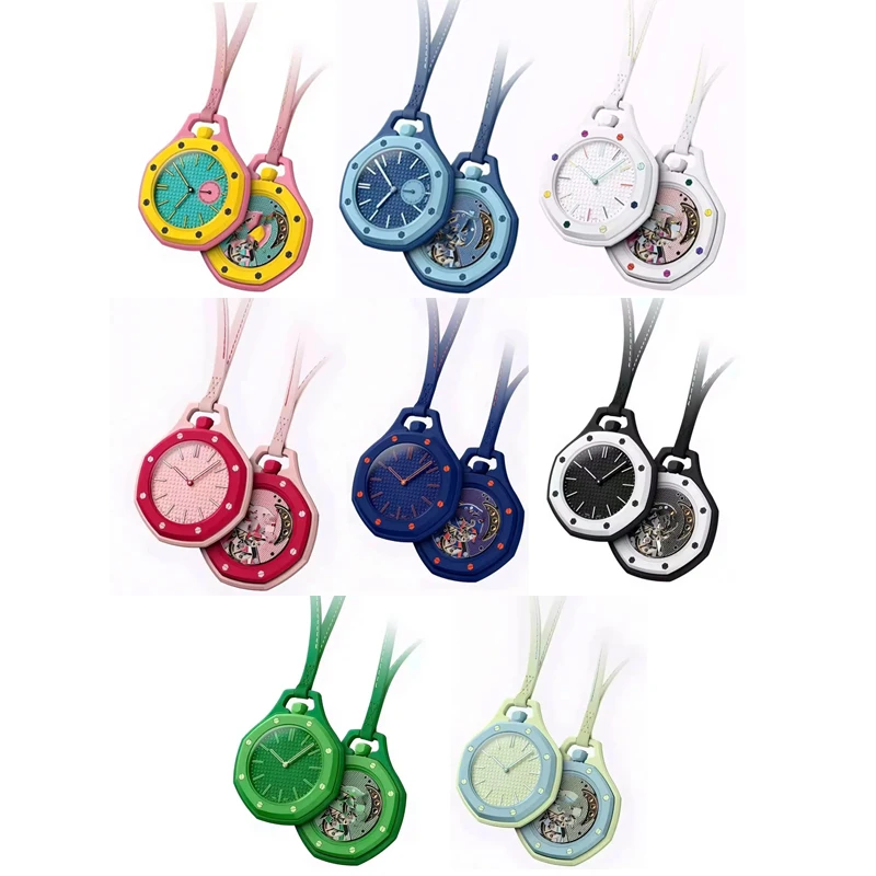2026 New Hot Pocket Watch Octagonal Pop Style Neck Quartz Movement Candy /;Color Quartz Watch Color Niche Personality Removable
2026 New Hot Pocket Watch Octagonal Pop Style Neck Quartz Movement Candy /;Color Quartz Watch Color Niche Personality Removable