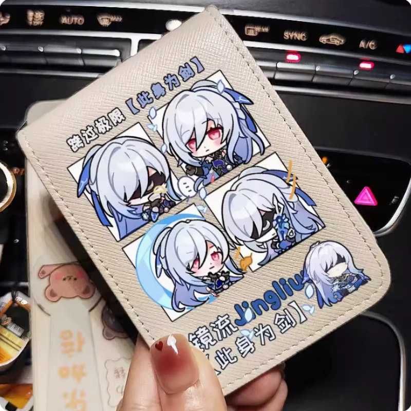 Anime Honkai: Star Rail Jingliu Cartoon Fashion Wallets PU Purse Card Holder Money Bag Gift B434 Cosplay
Anime Honkai: Star Rail Jingliu Cartoon Fashion Wallets PU Purse Card Holder Money Bag Gift B434 Cosplay