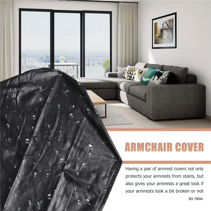 A47U Armchair Arm Covers, 2Pcs Armrest Cover Ultra Thick And Soft PU Leather Stretch Arm Cover For Recliners Sofas Chairs
A47U Armchair Arm Covers, 2Pcs Armrest Cover Ultra Thick And Soft PU Leather Stretch Arm Cover For Recliners Sofas Chairs