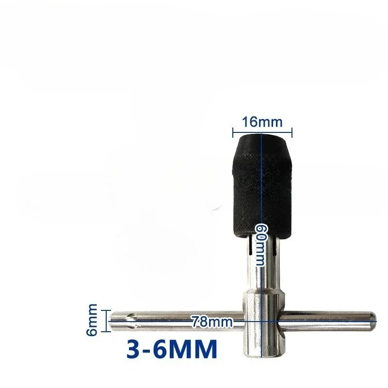 For 3mm To 6mm Hand Tap Wrench Thread Tapping Tool Set Hand Wrench Thread Tapping M3 To M8 Tool Set T-type
For 3mm To 6mm Hand Tap Wrench Thread Tapping Tool Set Hand Wrench Thread Tapping M3 To M8 Tool Set T-type