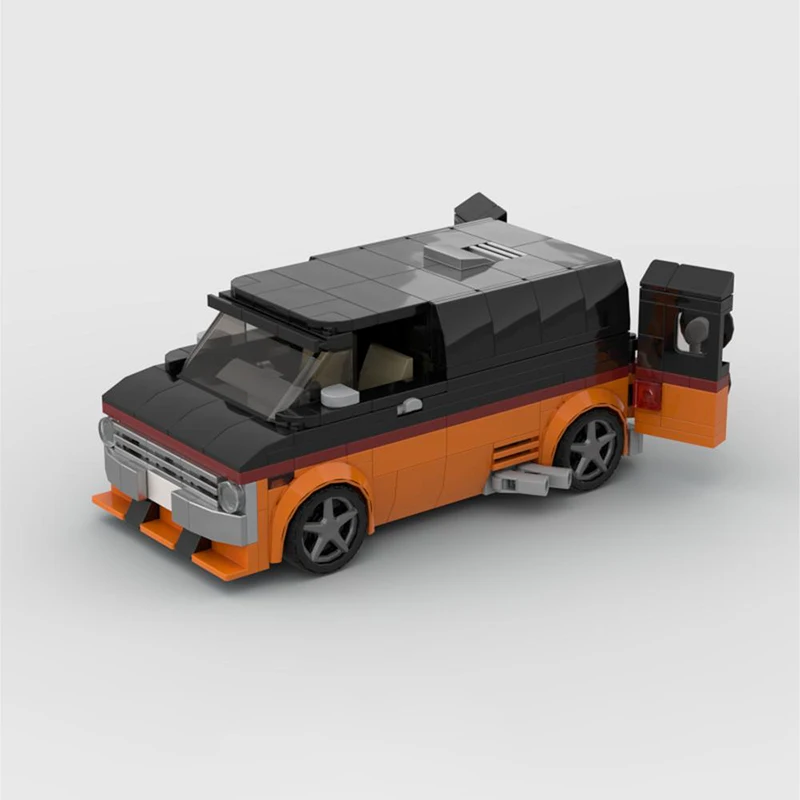 347 шт. MOC Speed Champions Dodge B100 Boogie Truck Модель Строительные блоки Технология Гонки Креативная детская игрушка в подарок
347 шт. MOC Speed Champions Dodge B100 Boogie Truck Модель Строительные блоки Технология Гонки Креативная детская игрушка в подарок
