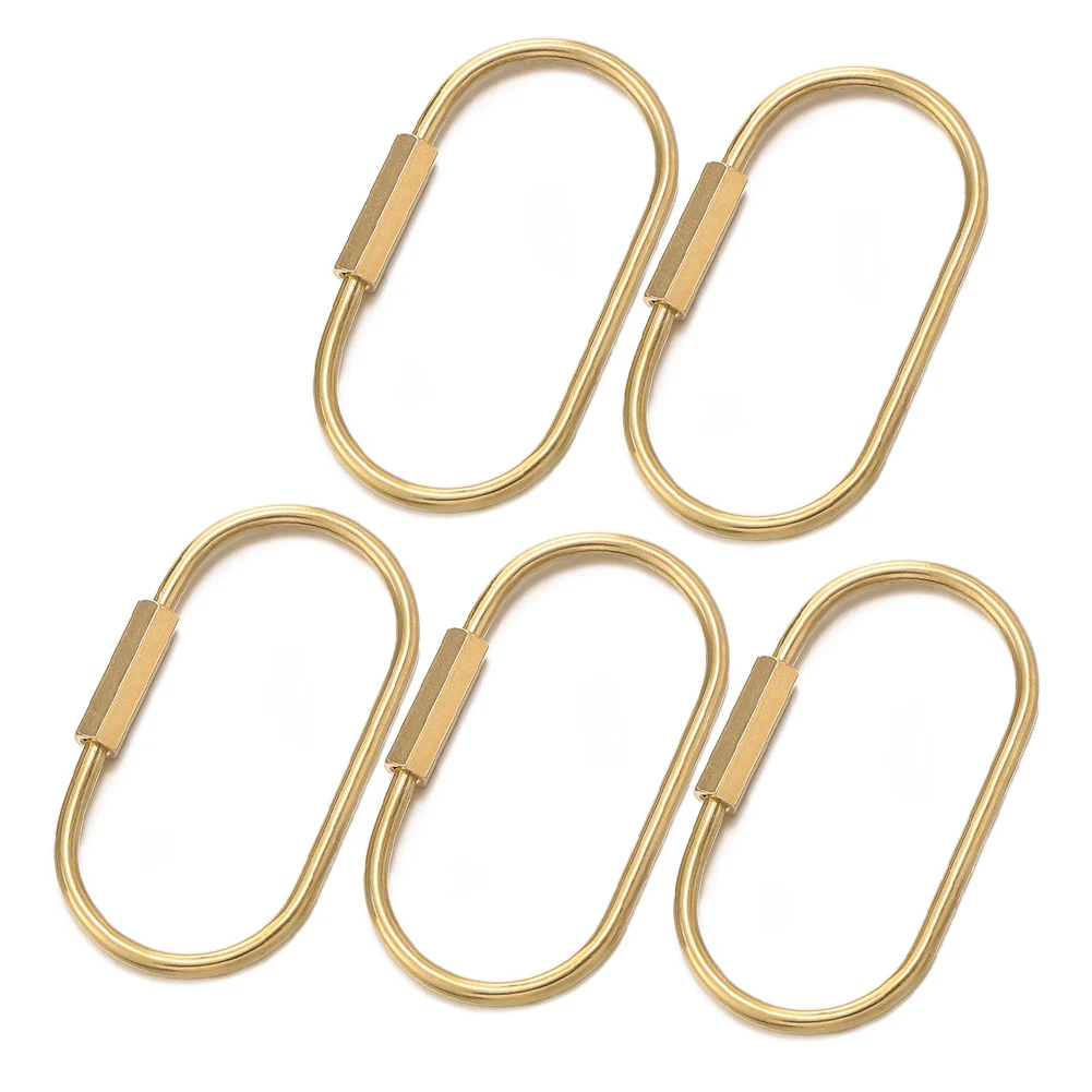 For Backpack Anti-Lost Keychain Brass Keychain Everyday Carry 5pcs Keychain Holder Set Backpack Holder Easy To Carry
For Backpack Anti-Lost Keychain Brass Keychain Everyday Carry 5pcs Keychain Holder Set Backpack Holder Easy To Carry