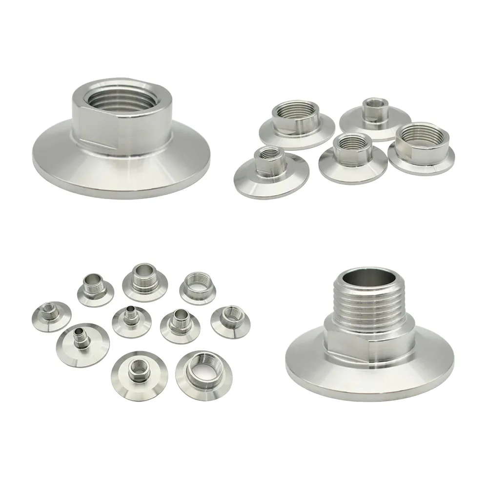 1/4" 1/2" 3/4" 1" BSP Male Female Thread Adapter SS304 Sanitary Tri Clamp 25.4 50.5 64mm Homebrew Pipe Fittings
1/4" 1/2" 3/4" 1" BSP Male Female Thread Adapter SS304 Sanitary Tri Clamp 25.4 50.5 64mm Homebrew Pipe Fittings