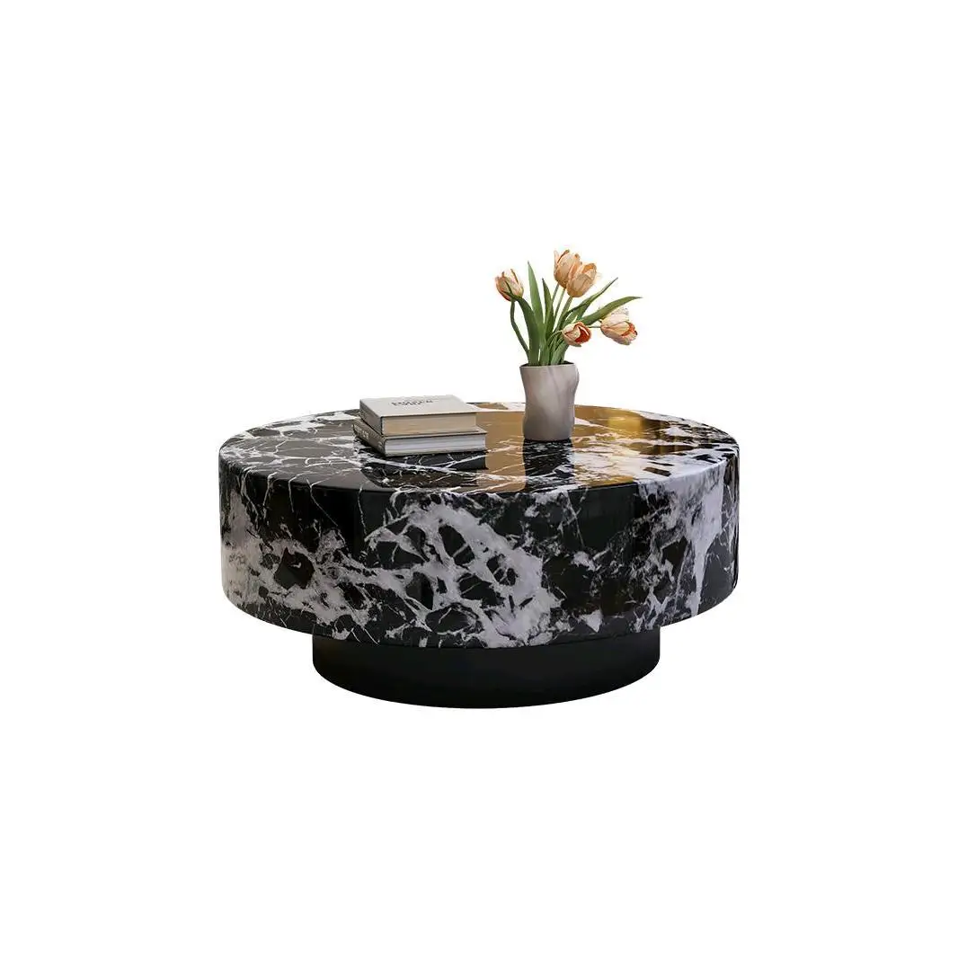 Marble round coffee table combination home living room Italian new senior designer Internet celebrity
Marble round coffee table combination home living room Italian new senior designer Internet celebrity