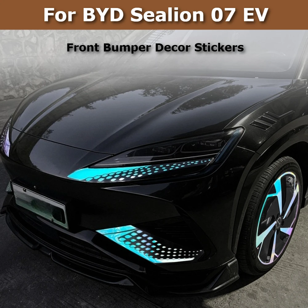 For BYD Sealion 07 EV Front Bumper Color Changing Vinyl Wrap Luminous Laser Film Hood Decal Exterior Styling Car Accessories
For BYD Sealion 07 EV Front Bumper Color Changing Vinyl Wrap Luminous Laser Film Hood Decal Exterior Styling Car Accessories