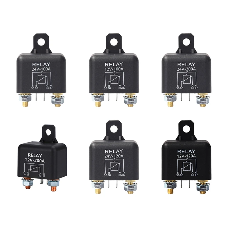 1 PCS Car Truck Motor Automotive Relay Replacement Black Plastic 12V 100A Continuous Type Automotive Car Relays
1 PCS Car Truck Motor Automotive Relay Replacement Black Plastic 12V 100A Continuous Type Automotive Car Relays
