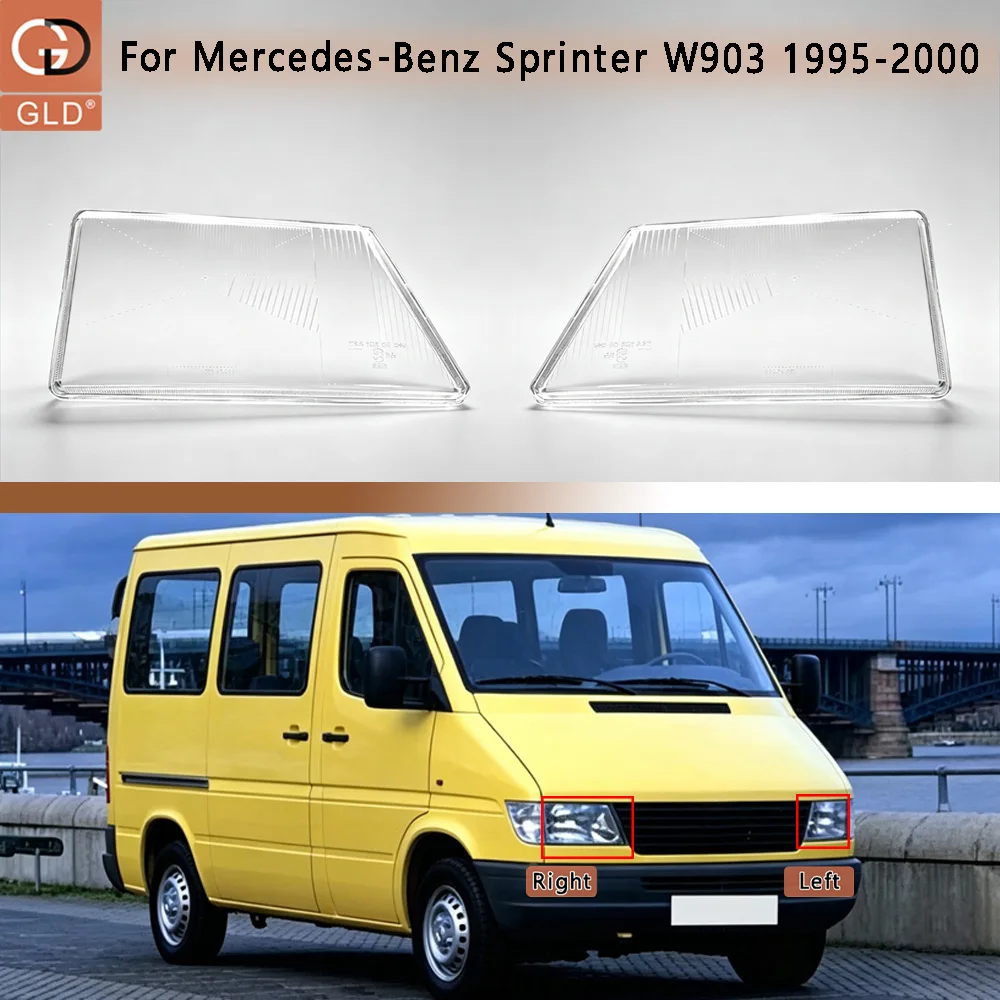 For Mercedes-Benz 1995-2000 Sprinter W903 Headlight Lens Cover Transparent Headlamp Shell Plexiglass Replace Original Lampshade
For Mercedes-Benz 1995-2000 Sprinter W903 Headlight Lens Cover Transparent Headlamp Shell Plexiglass Replace Original Lampshade