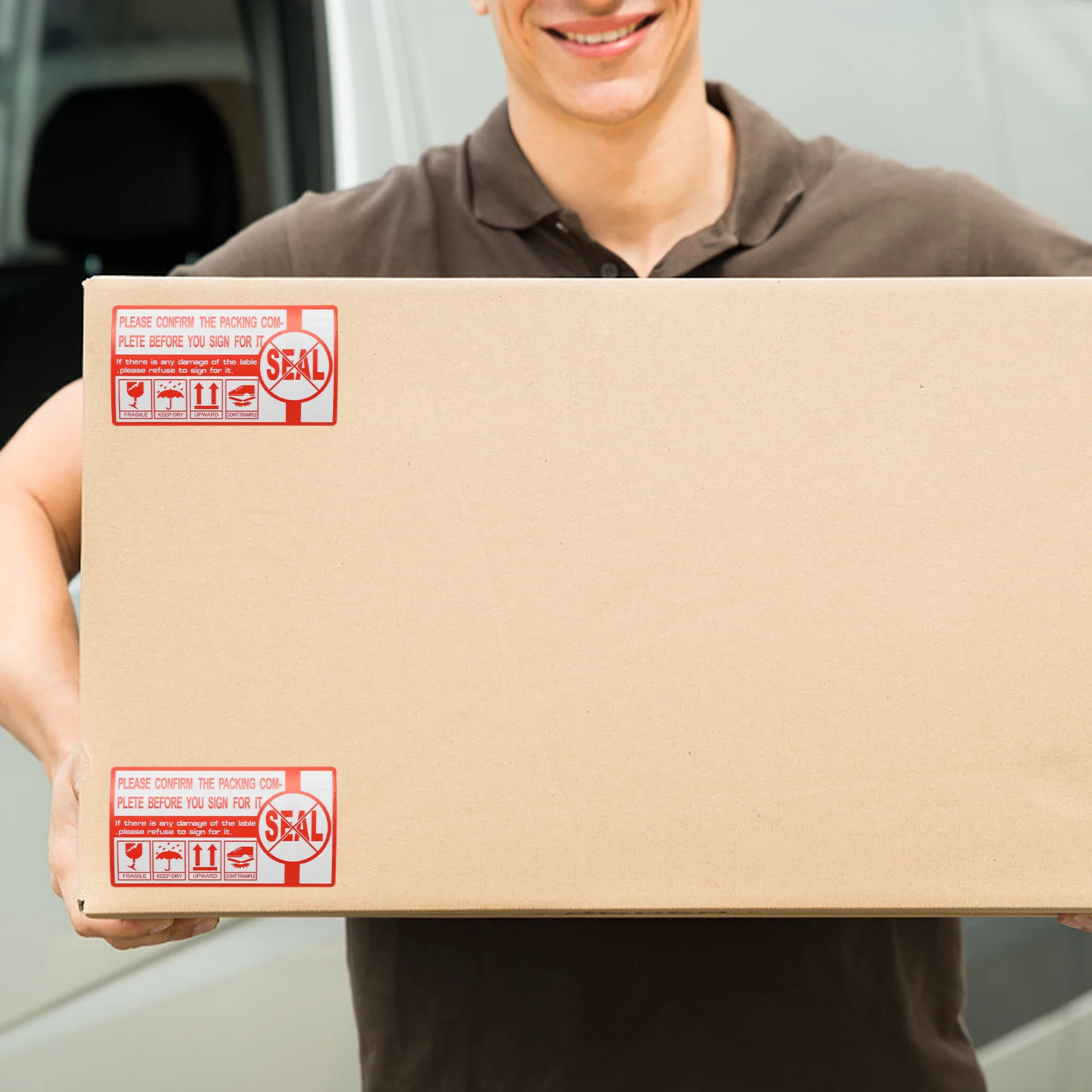 Copper Plate Adhesive Warning Labels for Packing Handle Care Fragile Shipping Tags Red White Cartons Drums Pallets Easy
Copper Plate Adhesive Warning Labels for Packing Handle Care Fragile Shipping Tags Red White Cartons Drums Pallets Easy