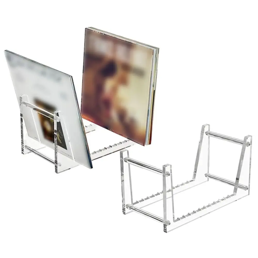 Clear Vinyl Record Stand Multi-compartment Easy Assembly Acrylic CD Album Display Rack Removable Stable
Clear Vinyl Record Stand Multi-compartment Easy Assembly Acrylic CD Album Display Rack Removable Stable