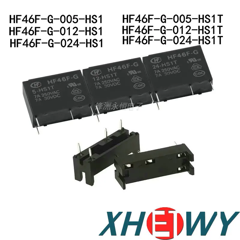 Relay HF46F-G HS1T HS1 4-pin HF46F-G-012-HS1 HF46F-G-005-HS1 HF46F-G-024-HS1 HF46F-G-005-HS1T HF46F-G-012-HS1T HF46F-G-024-HS1T
Relay HF46F-G HS1T HS1 4-pin HF46F-G-012-HS1 HF46F-G-005-HS1 HF46F-G-024-HS1 HF46F-G-005-HS1T HF46F-G-012-HS1T HF46F-G-024-HS1T