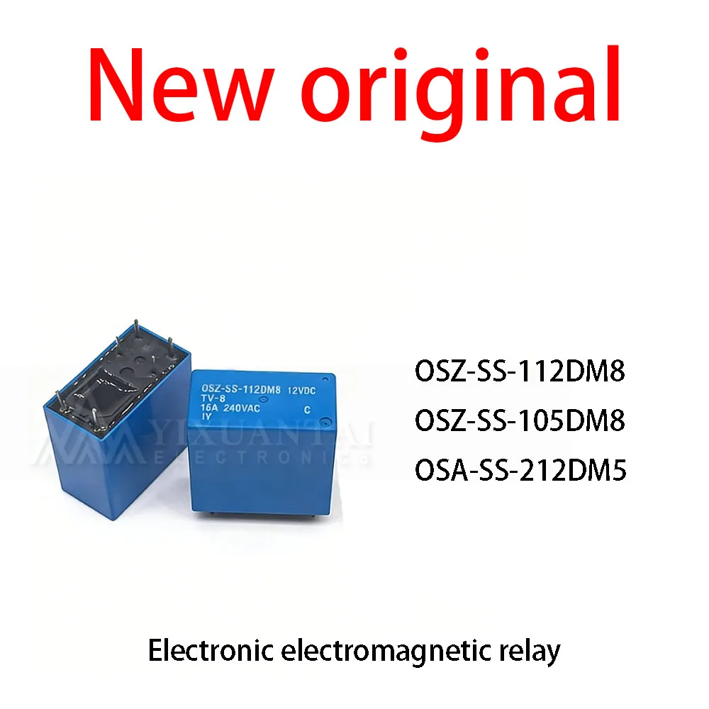 10 Pcs/Lot New original OSZ-SS-112DM8 OSZ-SS-105DM8 OSA-SS-212DM5 Electronic electromagnetic relay
10 Pcs/Lot New original OSZ-SS-112DM8 OSZ-SS-105DM8 OSA-SS-212DM5 Electronic electromagnetic relay