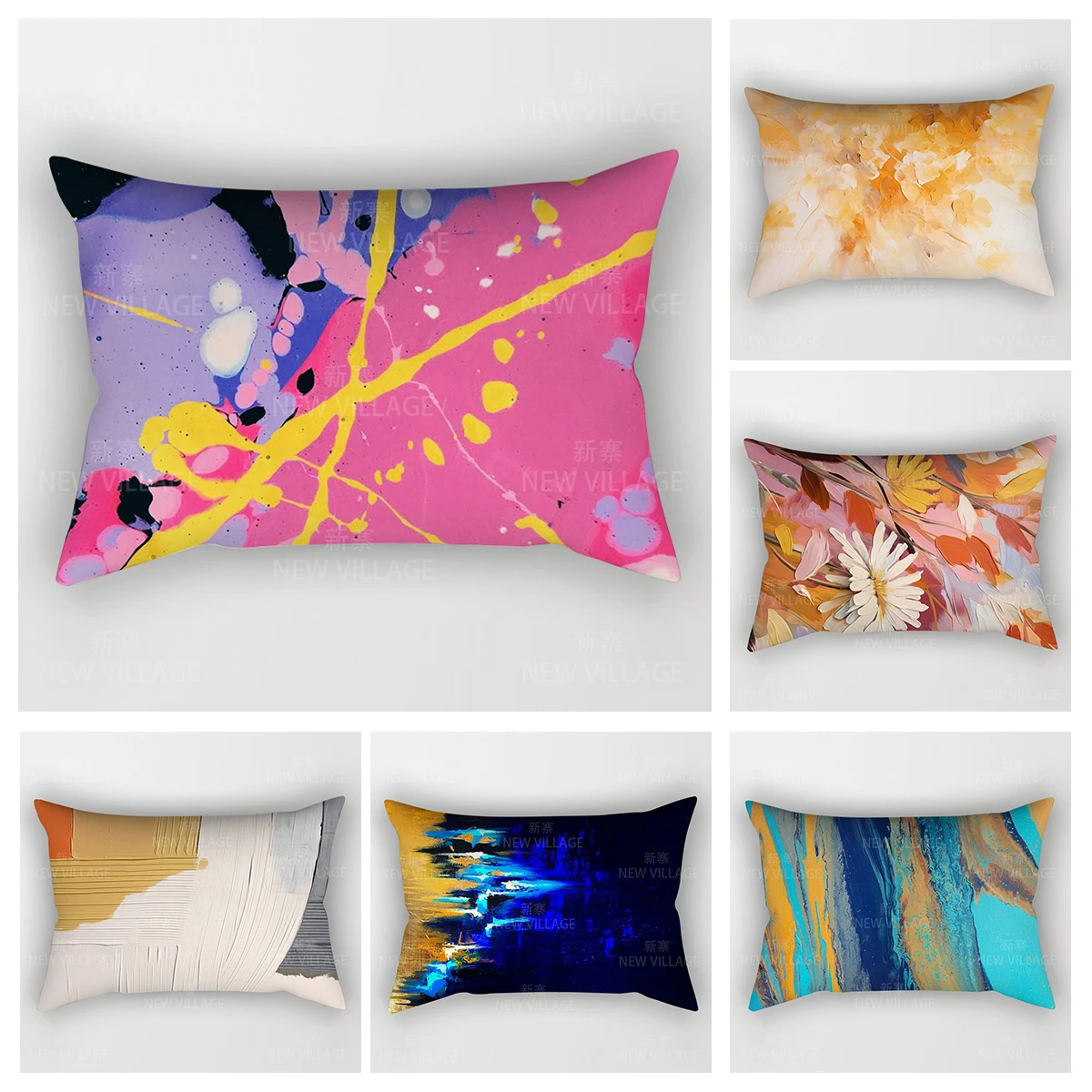 Modern Decorative Cushion for Home Living Room Decor Throw Pillow Cover 48*74 30x50cm 40x60cm 50x70cm Abstract bedroom bed sofa
Modern Decorative Cushion for Home Living Room Decor Throw Pillow Cover 48*74 30x50cm 40x60cm 50x70cm Abstract bedroom bed sofa