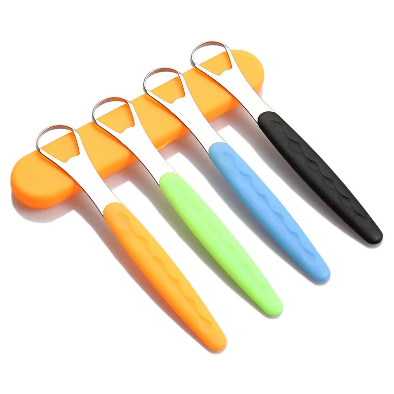 Stainless Steel Tongue Coating Cleaner Tongue Scraper Portable for Removing Bad Breath and Odor Oral Cleaning and Care Tool
Stainless Steel Tongue Coating Cleaner Tongue Scraper Portable for Removing Bad Breath and Odor Oral Cleaning and Care Tool