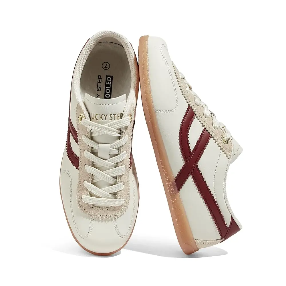 Women's Classic Retro Sneakers Casual Fashion Gum Sole Trainer Cow Suede Running Walking Shoes
Women's Classic Retro Sneakers Casual Fashion Gum Sole Trainer Cow Suede Running Walking Shoes