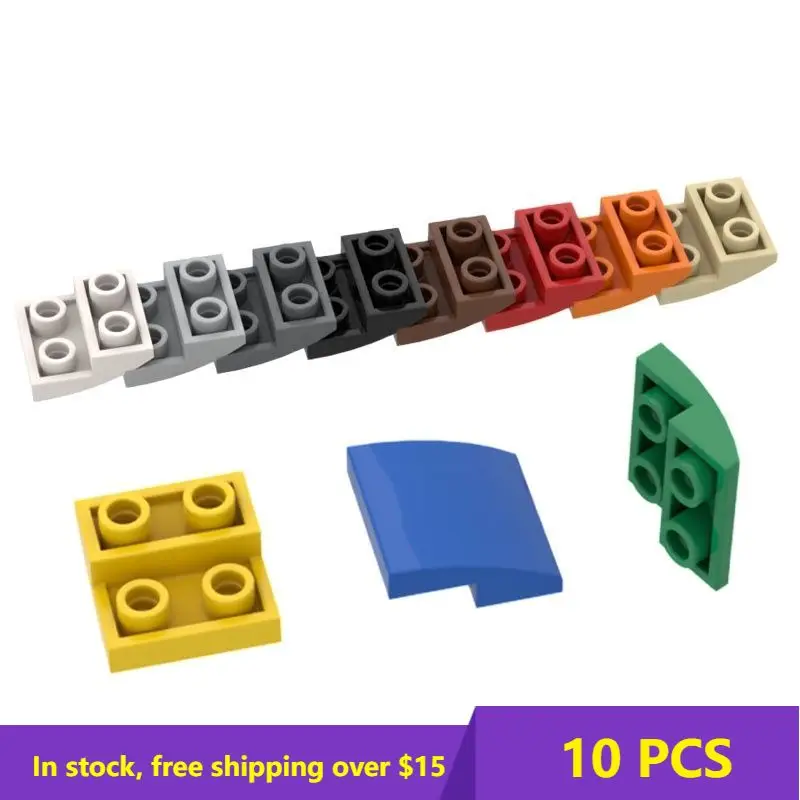 10 PCS MOC Bricks 32803 2x2 Reverse Curved Parts High-tech Building Block Model Kids Toys DIY Brick Parts Best Gifts
10 PCS MOC Bricks 32803 2x2 Reverse Curved Parts High-tech Building Block Model Kids Toys DIY Brick Parts Best Gifts