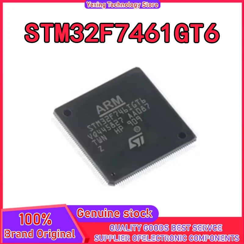STM32F746IGT6 LQFP-176 ARM microcontroller MCU IC chip Electronic components
STM32F746IGT6 LQFP-176 ARM microcontroller MCU IC chip Electronic components