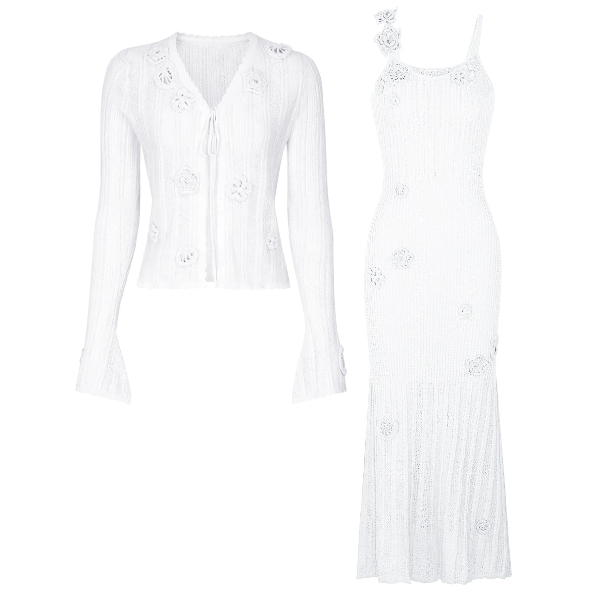 Высокое качество, весенне-осенний новый модный темпераментный вязаный женский топ с длинными рукавами, куртка + платье на подтяжках, комплект
Высокое качество, весенне-осенний новый модный темпераментный вязаный женский топ с длинными рукавами, куртка + платье на подтяжках, комплект