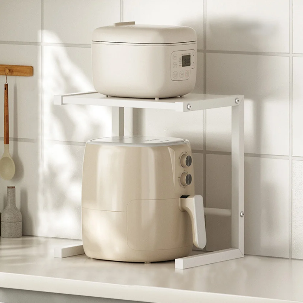 Heavy Duty Metal Kitchen Rack Thick Carbon Steel Countertop Stand for Microwave Oven Air Fryer Rice Cooker Small Appliance
Heavy Duty Metal Kitchen Rack Thick Carbon Steel Countertop Stand for Microwave Oven Air Fryer Rice Cooker Small Appliance