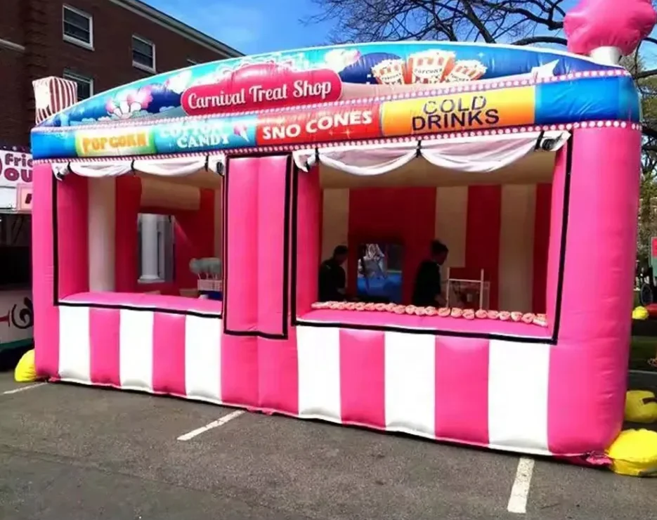 Portable Inflatable Concession Stand Carnival Inflatable Treat Shop Tent Inflatable Stand Booth For Sale
Portable Inflatable Concession Stand Carnival Inflatable Treat Shop Tent Inflatable Stand Booth For Sale