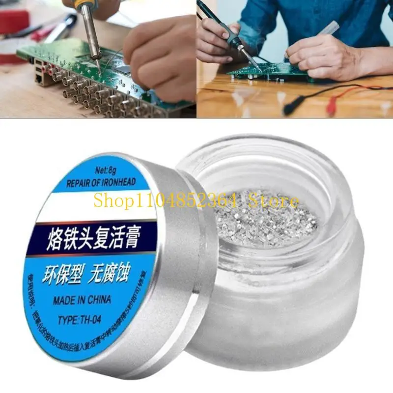 652F Soldering Iron Tip Cleaning Pastes Soldering Iron Tip Tinner Activators Tip
652F Soldering Iron Tip Cleaning Pastes Soldering Iron Tip Tinner Activators Tip