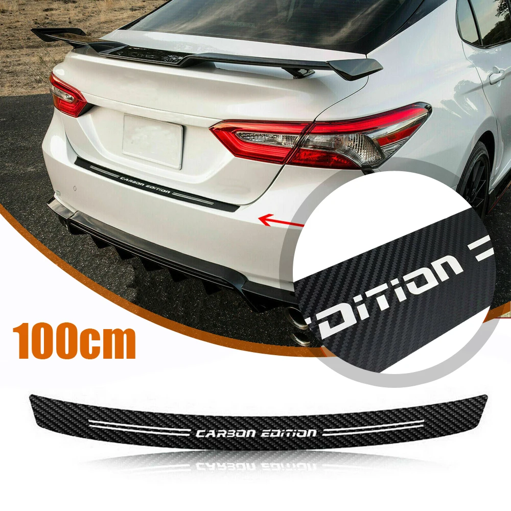 1pc Car Bumper Scratch Protection Decal Strip Universal Styling Decoration Car Rear Trunk Guard Pad Sticker Auto Accessories
1pc Car Bumper Scratch Protection Decal Strip Universal Styling Decoration Car Rear Trunk Guard Pad Sticker Auto Accessories