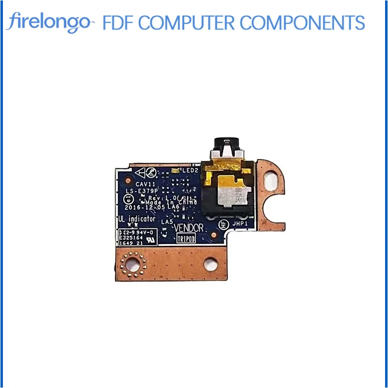 New for Dell Chromebook 11 3180 Audio Board LS-E379P CN-07YYXC Replacement Part
New for Dell Chromebook 11 3180 Audio Board LS-E379P CN-07YYXC Replacement Part