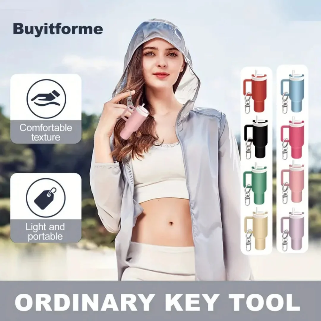Mini Stanley Cup Keychain, Detachable Lip Balm Holder, Cute Tumbler Bag Charm for Backpack Purse, Mother's Day Gift
Mini Stanley Cup Keychain, Detachable Lip Balm Holder, Cute Tumbler Bag Charm for Backpack Purse, Mother's Day Gift