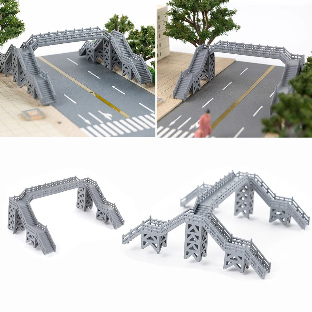 1:160 DIY Model Train Footbridge Simulation Model Pedestrian Bridge DIY for Train Model Railway Station Walkway Model Bridge
1:160 DIY Model Train Footbridge Simulation Model Pedestrian Bridge DIY for Train Model Railway Station Walkway Model Bridge
