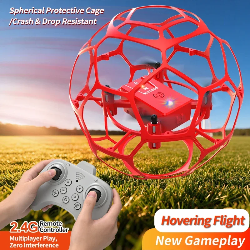 K26 flying football with 2.4G high air pressure signal, 360 degree rolling, hovering and one click takeoff and landing.
K26 flying football with 2.4G high air pressure signal, 360 degree rolling, hovering and one click takeoff and landing.