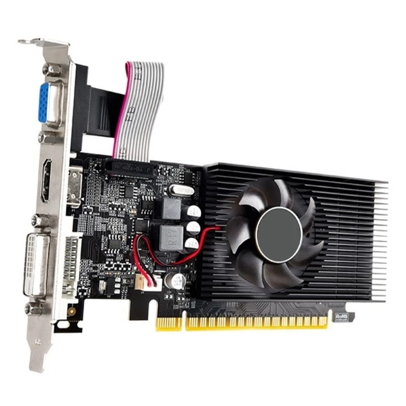 GT730 4GB DDR3 Computer Graphics Card PCIe2.0 x16 Supports VGA DVI 2HDMI Connection
GT730 4GB DDR3 Computer Graphics Card PCIe2.0 x16 Supports VGA DVI 2HDMI Connection