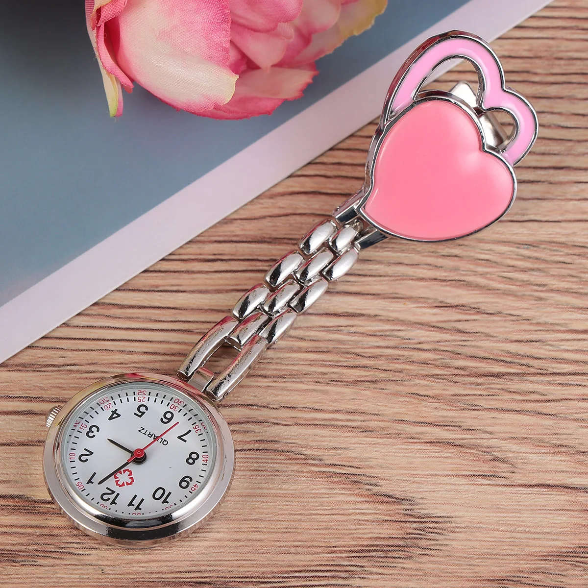 Nurse Pocket Shaped Hanging Fashion Creative Waterproof Lightweight Heart Shaped Pocket Watch Popular Fashion Hanging Watch Gift
Nurse Pocket Shaped Hanging Fashion Creative Waterproof Lightweight Heart Shaped Pocket Watch Popular Fashion Hanging Watch Gift