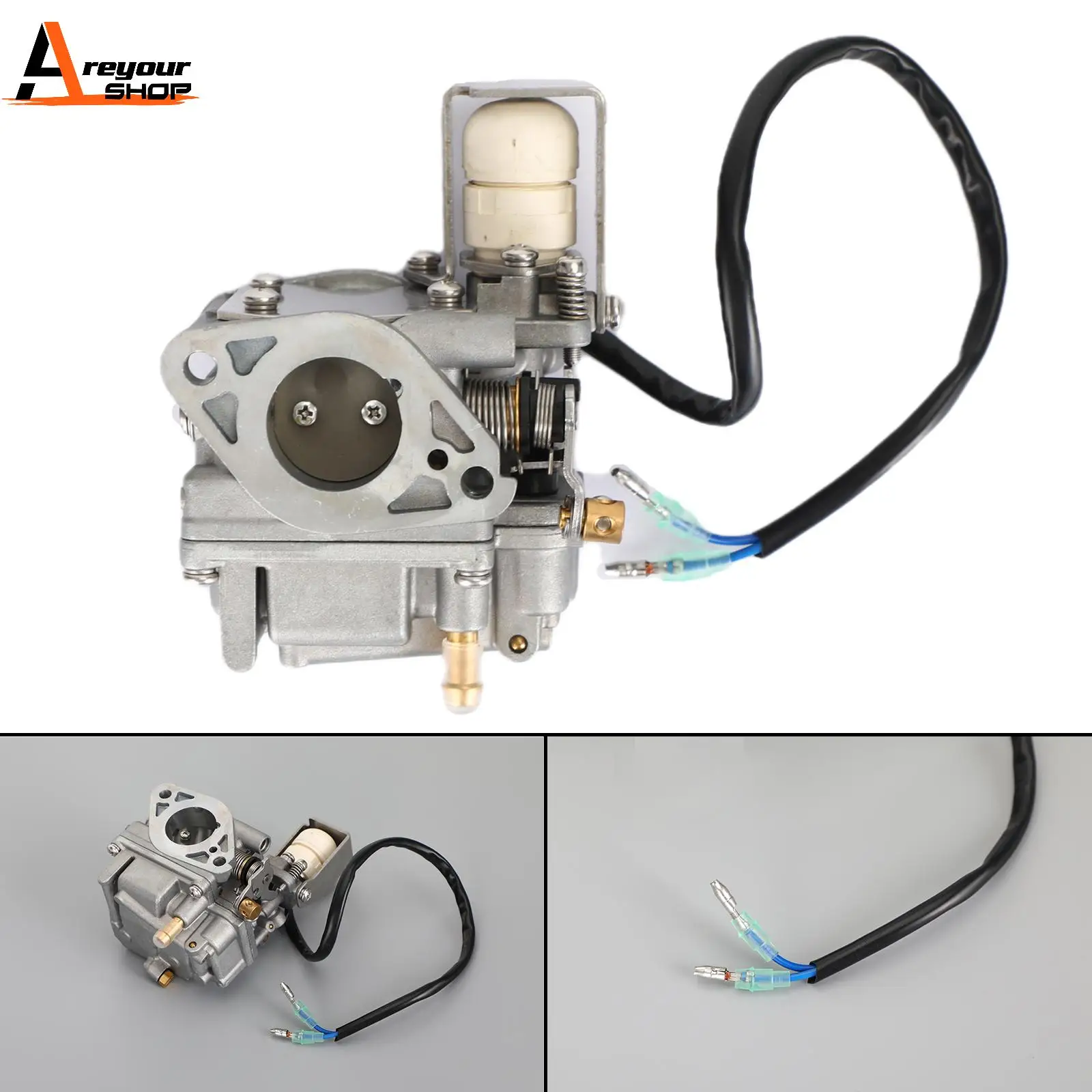 Areyourshop Carburetor Carb fit for Yamaha Outboard 4-stroke F20 6AH-14301-00 6AH-14301-01 Motorcycle Parts
Areyourshop Carburetor Carb fit for Yamaha Outboard 4-stroke F20 6AH-14301-00 6AH-14301-01 Motorcycle Parts