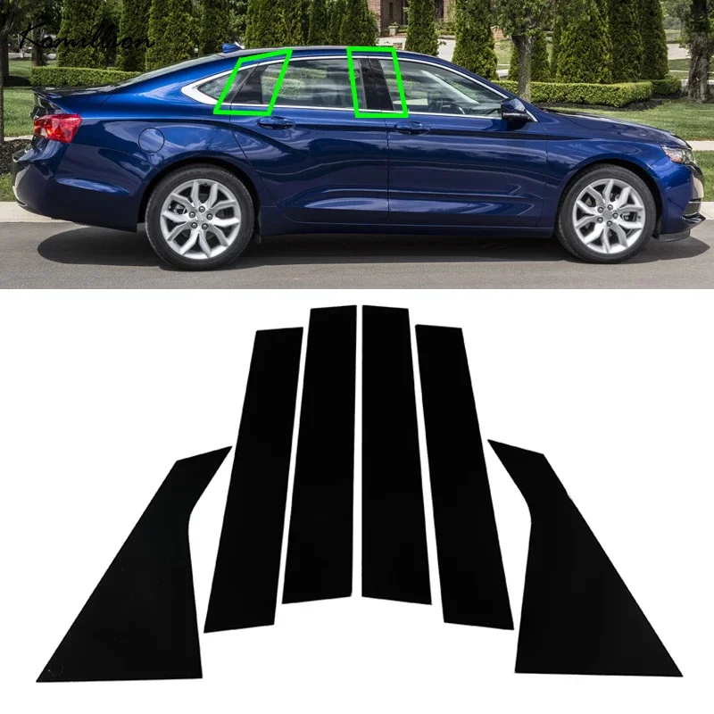 Glossy Black Window Door Column B C Pillar Post Cover Trim For Chevrolet Impala 2014 2015 2016-2020 Decoration Stickers Styling
Glossy Black Window Door Column B C Pillar Post Cover Trim For Chevrolet Impala 2014 2015 2016-2020 Decoration Stickers Styling