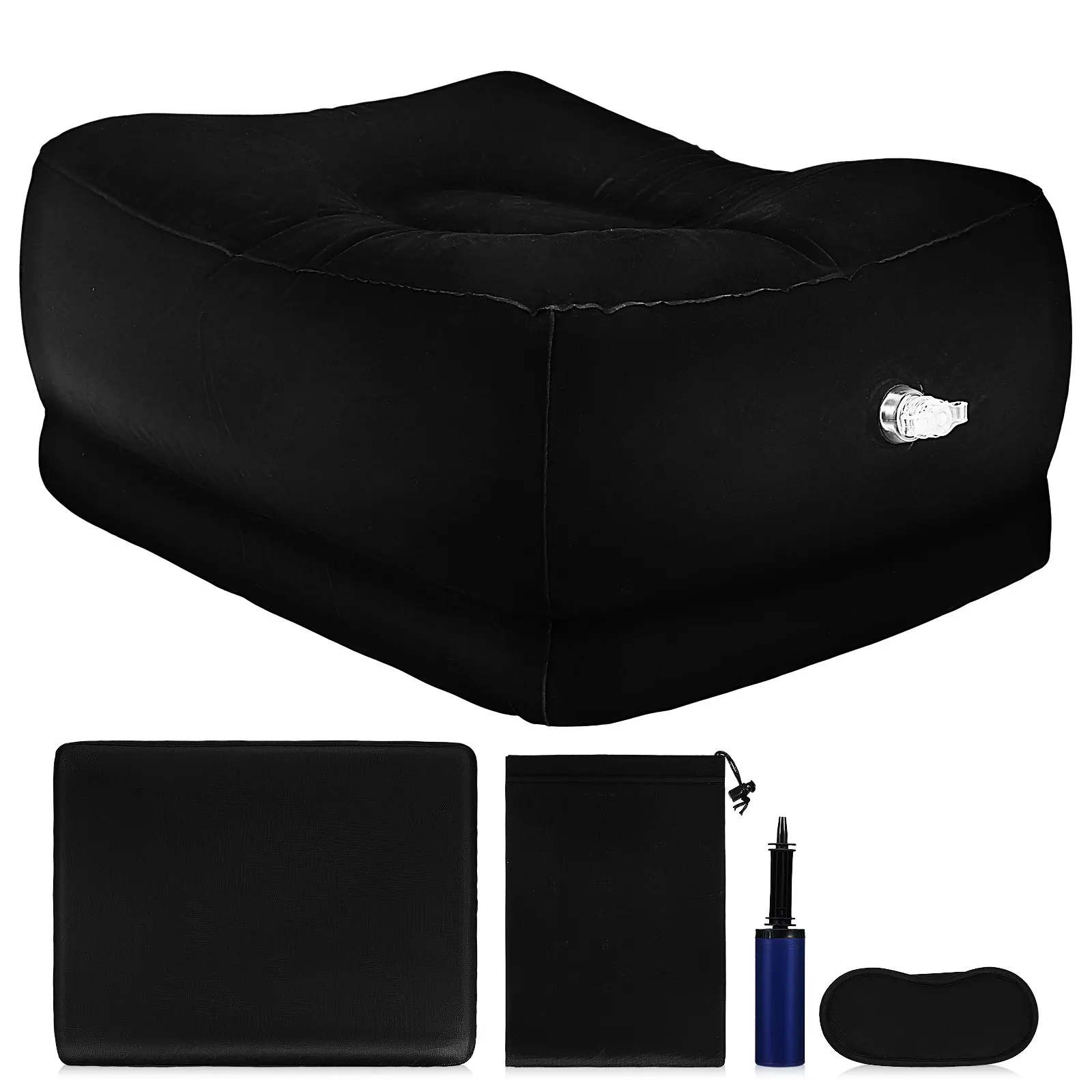 Inflatable Foot Rest Adjustable Height Travel Footrest Airplane Car Leg Pillow Flight Airplane Foot Rest
Inflatable Foot Rest Adjustable Height Travel Footrest Airplane Car Leg Pillow Flight Airplane Foot Rest
