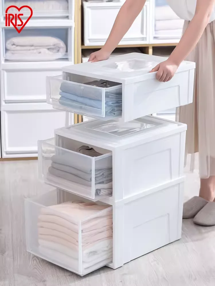 Multi-Layer Drawer Type Storage Box IRIS Alice Wardrobe Organizer Plastic Storage Box for Clothes Underwear Toys And More
Multi-Layer Drawer Type Storage Box IRIS Alice Wardrobe Organizer Plastic Storage Box for Clothes Underwear Toys And More