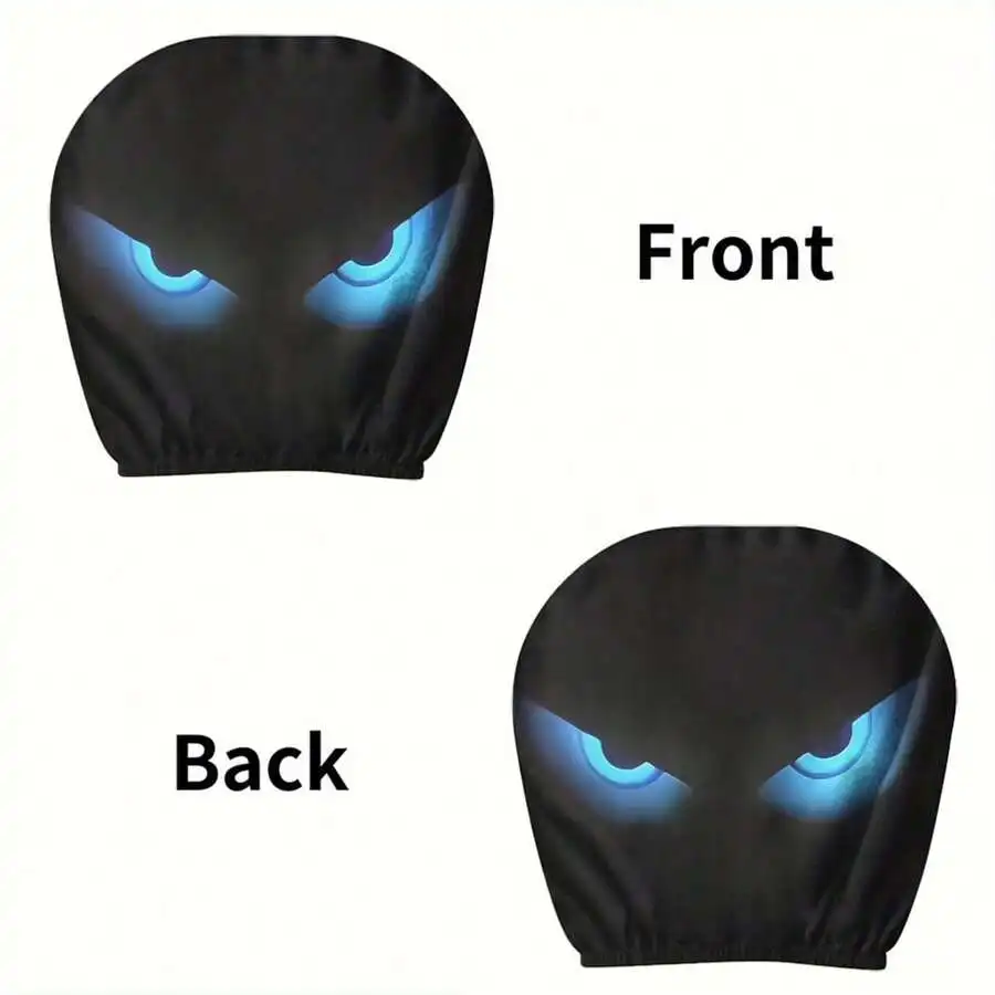 2PCS Glowing Evil Eye Car Headrest Cover Universal Blue Luminous Demon Eyes Auto Seat Protector Interior Decor
2PCS Glowing Evil Eye Car Headrest Cover Universal Blue Luminous Demon Eyes Auto Seat Protector Interior Decor