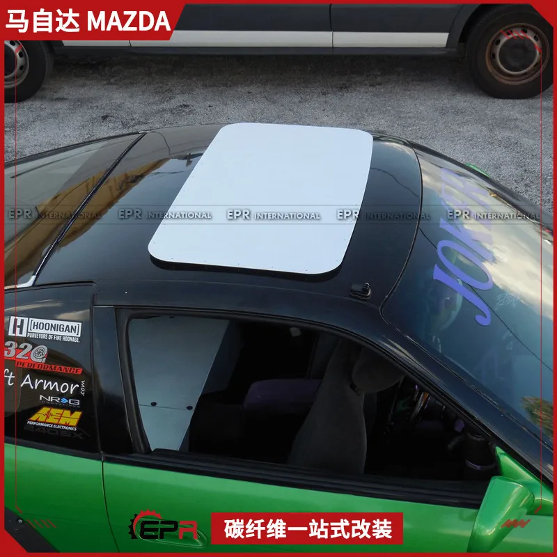 Suitable for Mazda Mazda RX7 FC3S carbon fiber roof, small surround modification, sunroof cover, sunshade roof
Suitable for Mazda Mazda RX7 FC3S carbon fiber roof, small surround modification, sunroof cover, sunshade roof