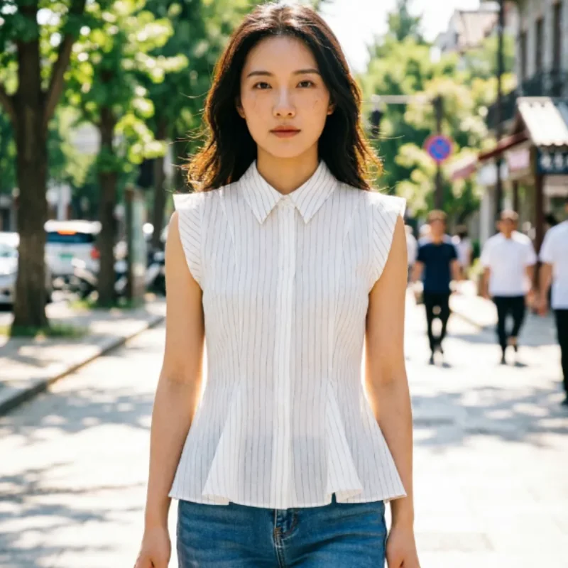 2026 Spring New Fashion Minimalist Commuter Linen Shirt
2026 Spring New Fashion Minimalist Commuter Linen Shirt