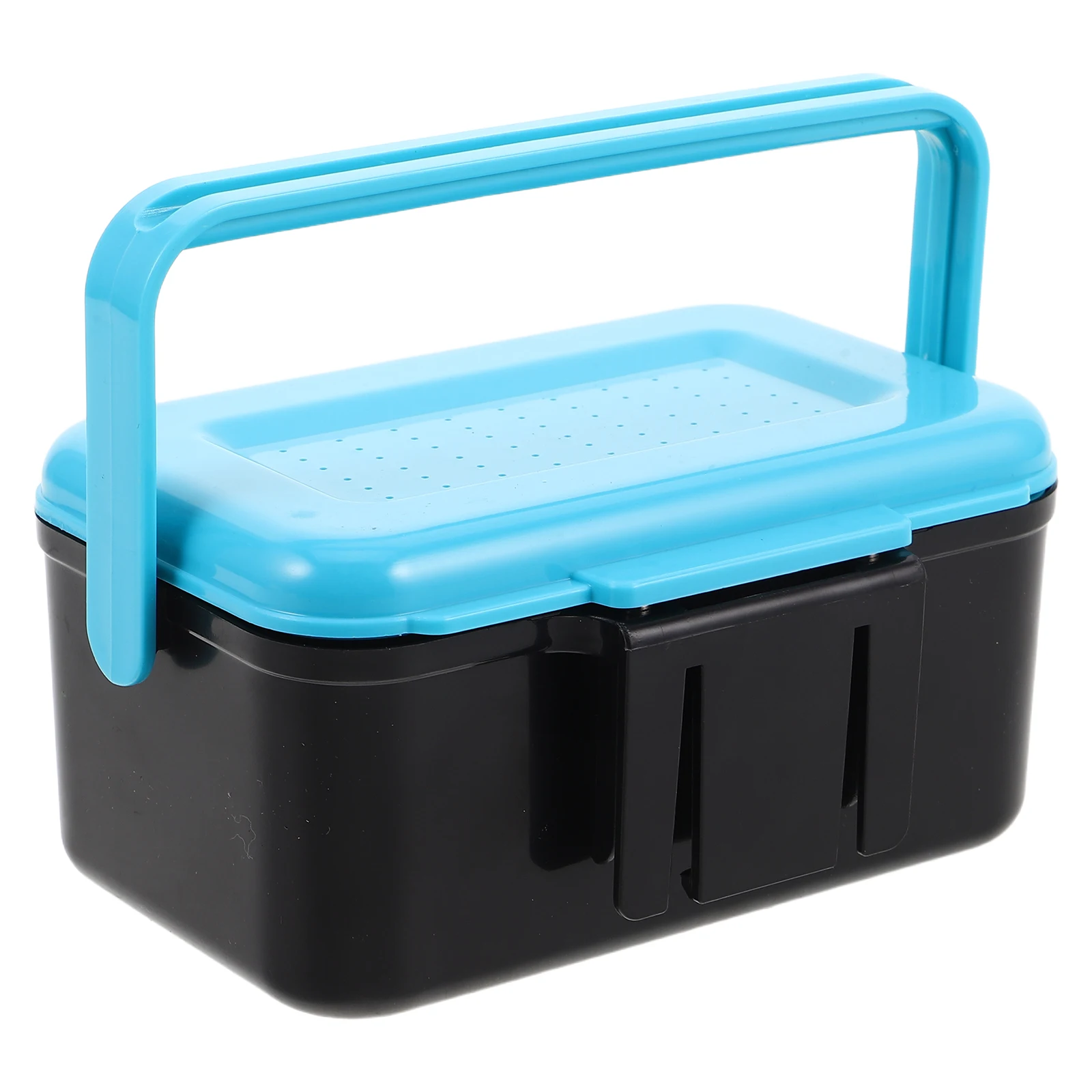 1pc Multifunctional Box With Clip Blue Handle Worm Container Live Bait Storage Durable Abs Fish Holder Hooks Floats Portable Sea
1pc Multifunctional Box With Clip Blue Handle Worm Container Live Bait Storage Durable Abs Fish Holder Hooks Floats Portable Sea