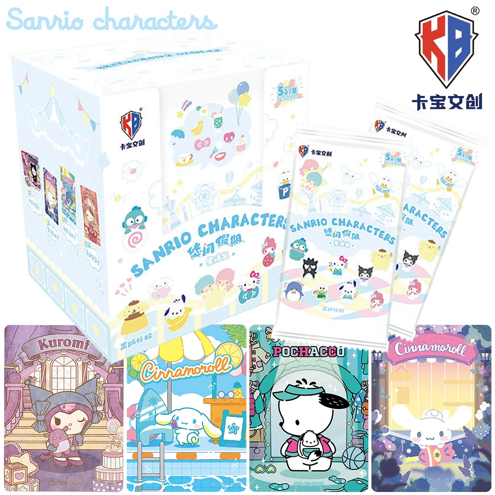 Official Kabao Sanrio Collection Card Cute Celebrity Family Famous Cartoon IP Creative Cards Toys Boys and Girls Hobbies Gifts
Official Kabao Sanrio Collection Card Cute Celebrity Family Famous Cartoon IP Creative Cards Toys Boys and Girls Hobbies Gifts