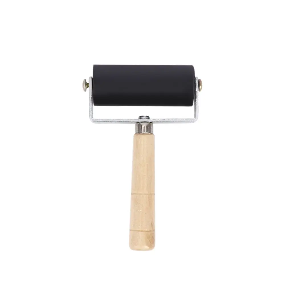 Wood Handle Rubber Roller Professional Stamping Tool Printmaking Roller Art Ink Painting Tool 6cm
Wood Handle Rubber Roller Professional Stamping Tool Printmaking Roller Art Ink Painting Tool 6cm