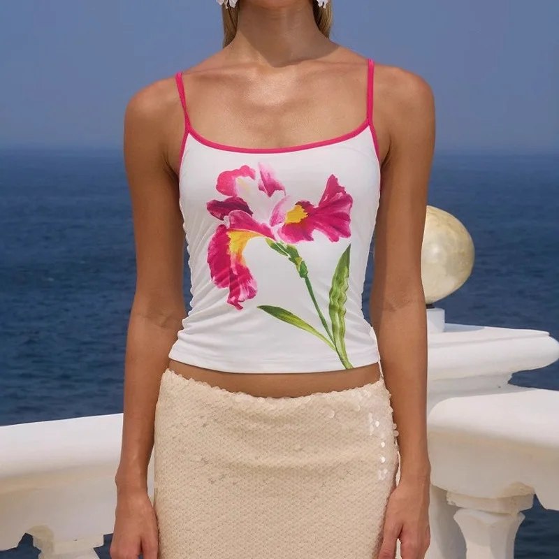 New Fashion Sexy Babes Print Suspenders Backless Sleeveless Slim Top for Spring Summer 2025
New Fashion Sexy Babes Print Suspenders Backless Sleeveless Slim Top for Spring Summer 2025