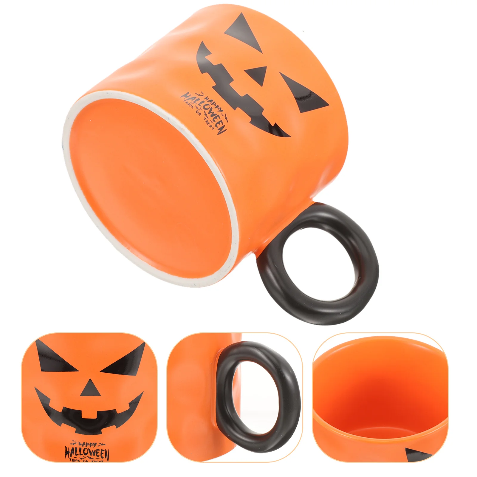 Halloween Ceramic Pumpkin Mug Creative Coffee Cup Decorative Water Cup Home Office Desktop Mug Halloween Decor
Halloween Ceramic Pumpkin Mug Creative Coffee Cup Decorative Water Cup Home Office Desktop Mug Halloween Decor