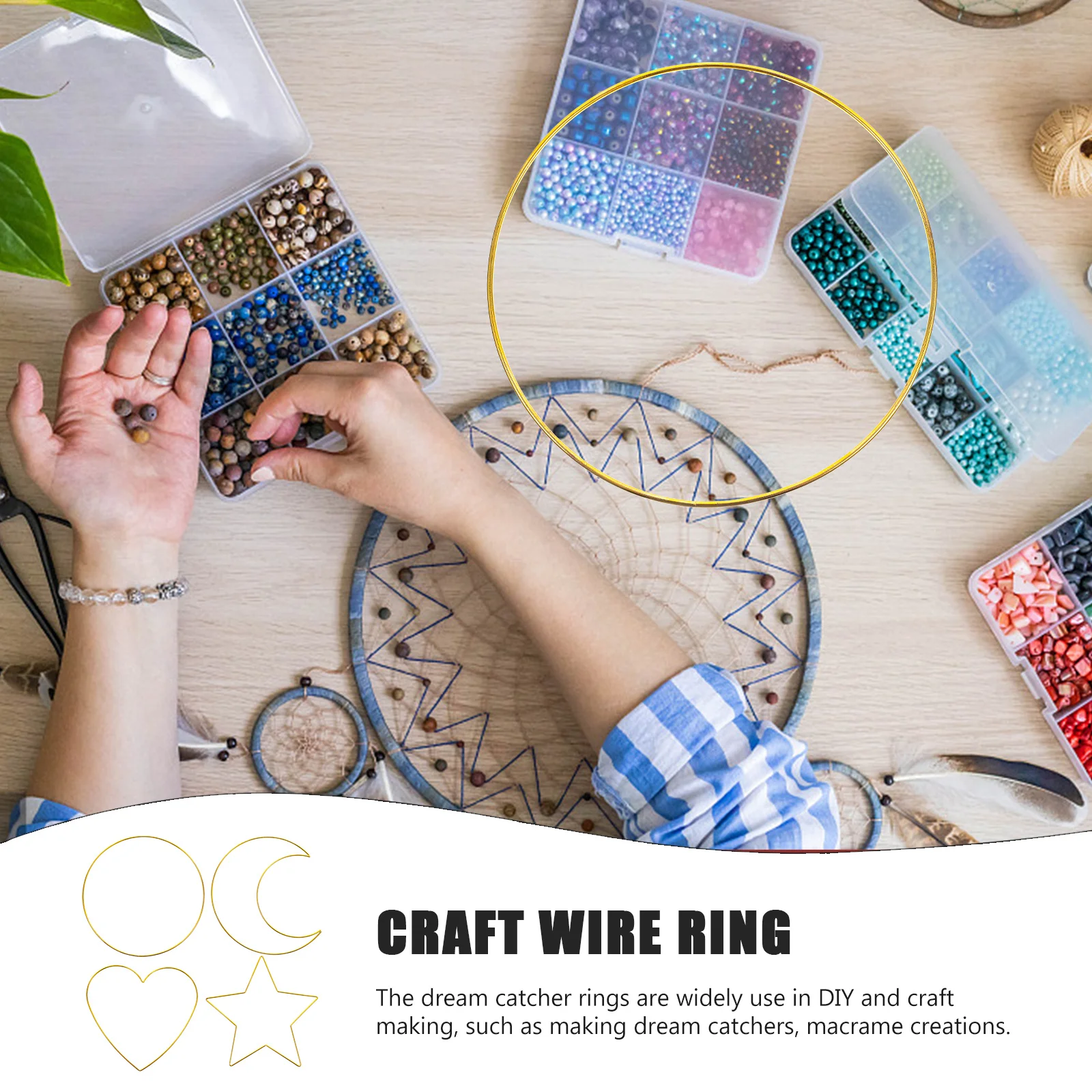 4Pcs Dream Catcher Hoop Metal Rings Premium Iron Craft DIY Wreath Frame for Home Wedding Decoration Star Shaped Circle Macrame
4Pcs Dream Catcher Hoop Metal Rings Premium Iron Craft DIY Wreath Frame for Home Wedding Decoration Star Shaped Circle Macrame