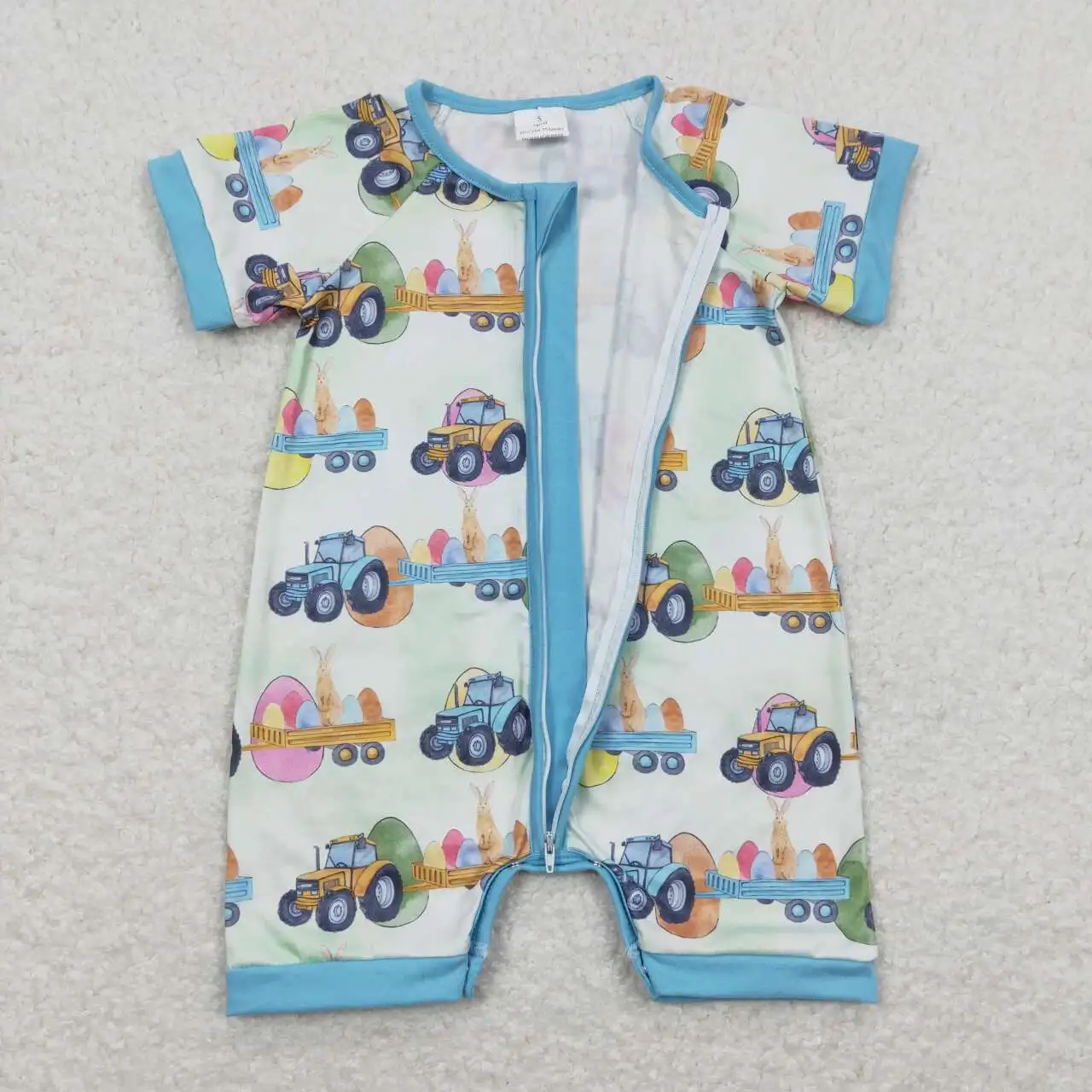 SR0883 Boys Summer Toddler Clothes Short Sleeve Bunny Print Kids Boutique Clothes
SR0883 Boys Summer Toddler Clothes Short Sleeve Bunny Print Kids Boutique Clothes