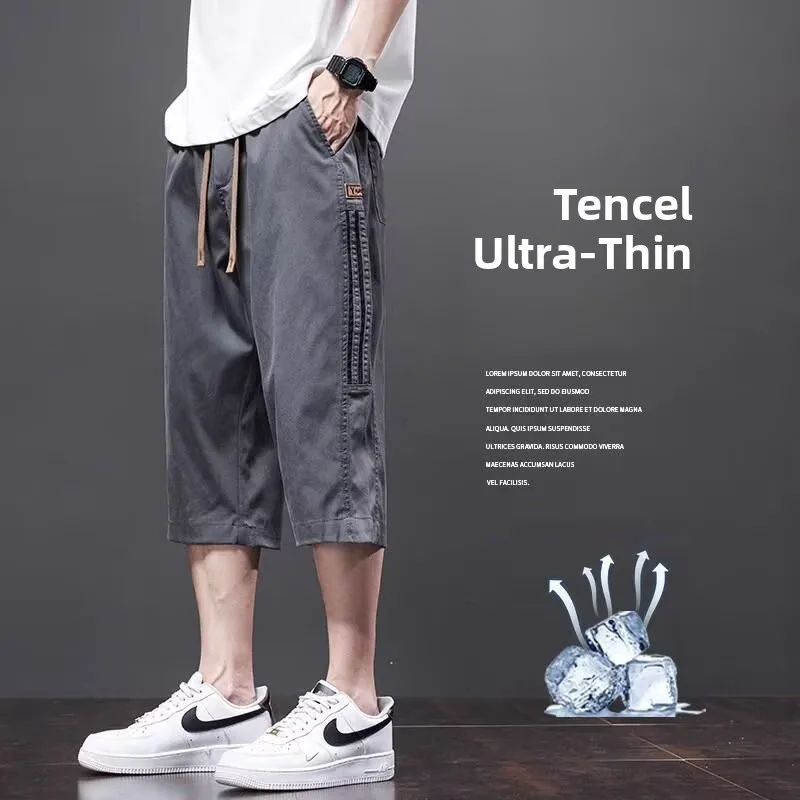 Повседневная мужская летняя тонкая свободная рабочая одежда из ледяного шелка, прямые брюки длиной до семи футов, дышащие, удобные, прямого кроя...
Повседневная мужская летняя тонкая свободная рабочая одежда из ледяного шелка, прямые брюки длиной до семи футов, дышащие, удобные, прямого кроя...