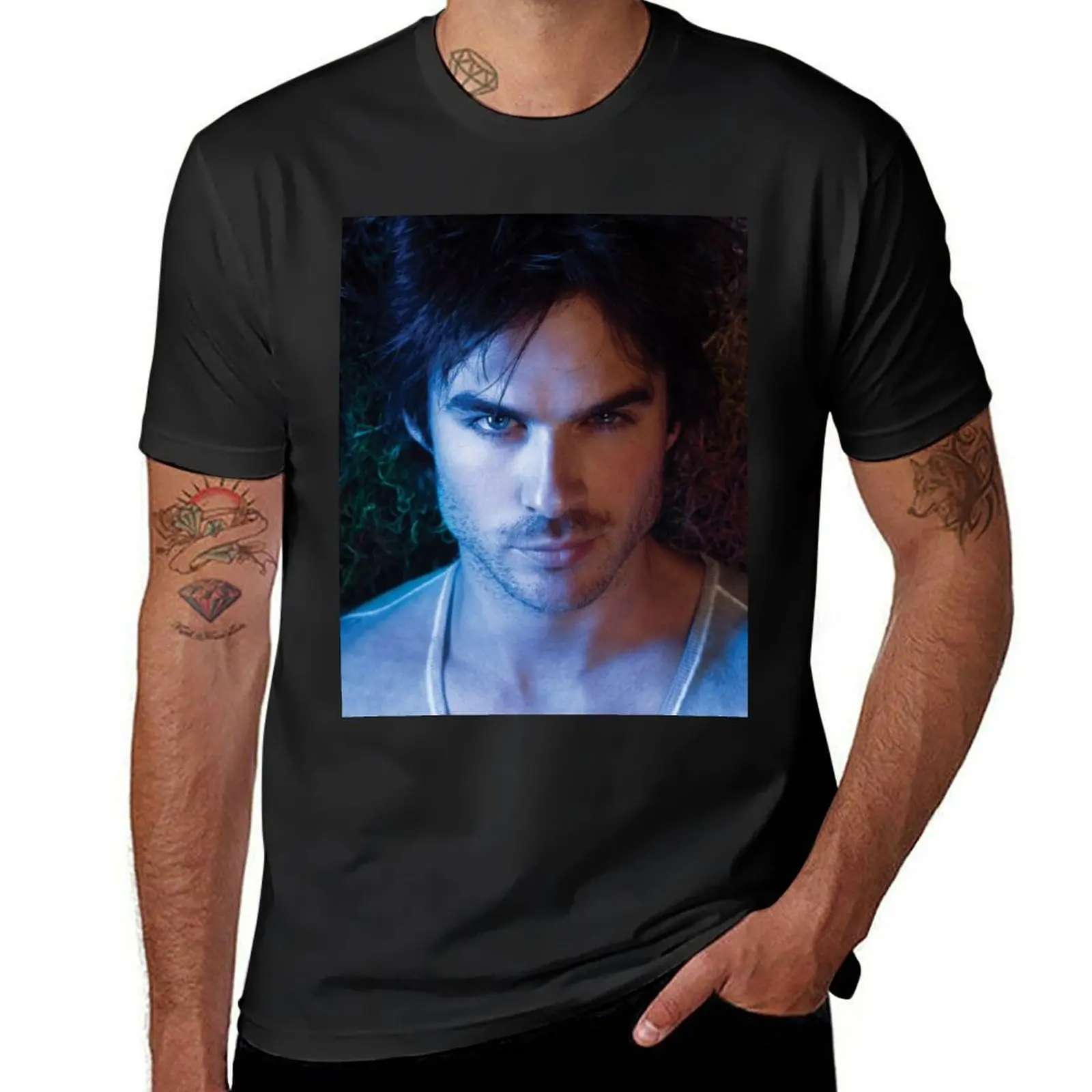 Футболка Ian Somerhalder, мужские футболки с рисунком под заказ, большие и высокие футболки
Футболка Ian Somerhalder, мужские футболки с рисунком под заказ, большие и высокие футболки